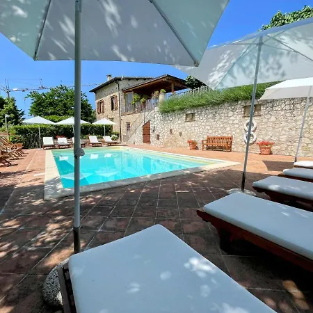 Spoleto Splashwhole Private Villagesleeps 20discounted June Sept Oct 2 Villa Acquaiura